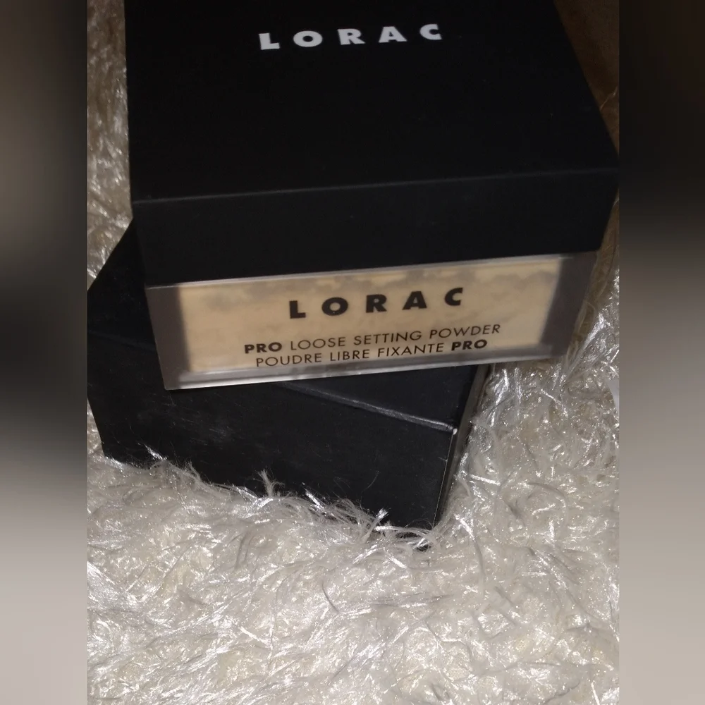 NEW Lorac Pro Loose Setting Powder in Brûlée, Finely Milled